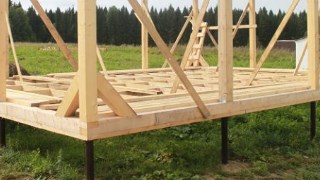 Сарай на винтовых сваях или хозблок на сваях Волгодонск цена от 2489 руб. / шт.