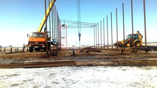 Аренда экскаватора погрузчика с ямобуром в Волгодонск цена от 1524 руб