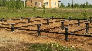 Установка и монтаж - винтовые сваи в Волгодонске для свайного фундамента дома. Цена от 2032 руб - видео закручивание